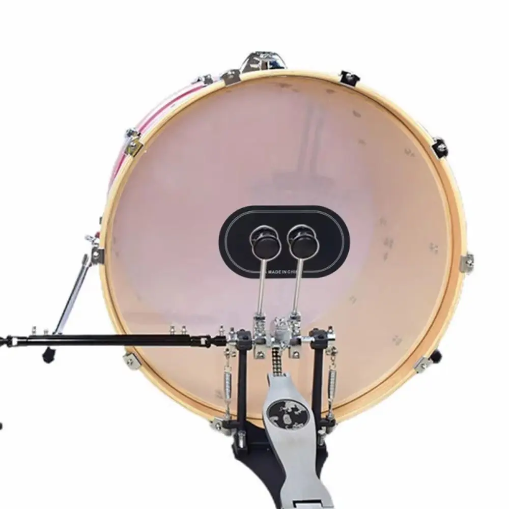 Double/Single Pedal Bass Drum Patch Drum Musical Instruments Drum Parts Replacement Drumheads Protector Percussion Accessories