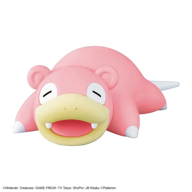 Bandai Originele Pokemon Model Kit Snelle Anime Figuur Slowpoke Actie Figuur Speelgoed Voor Kinderen Cadeau Verzamelbare Model Ornamenten