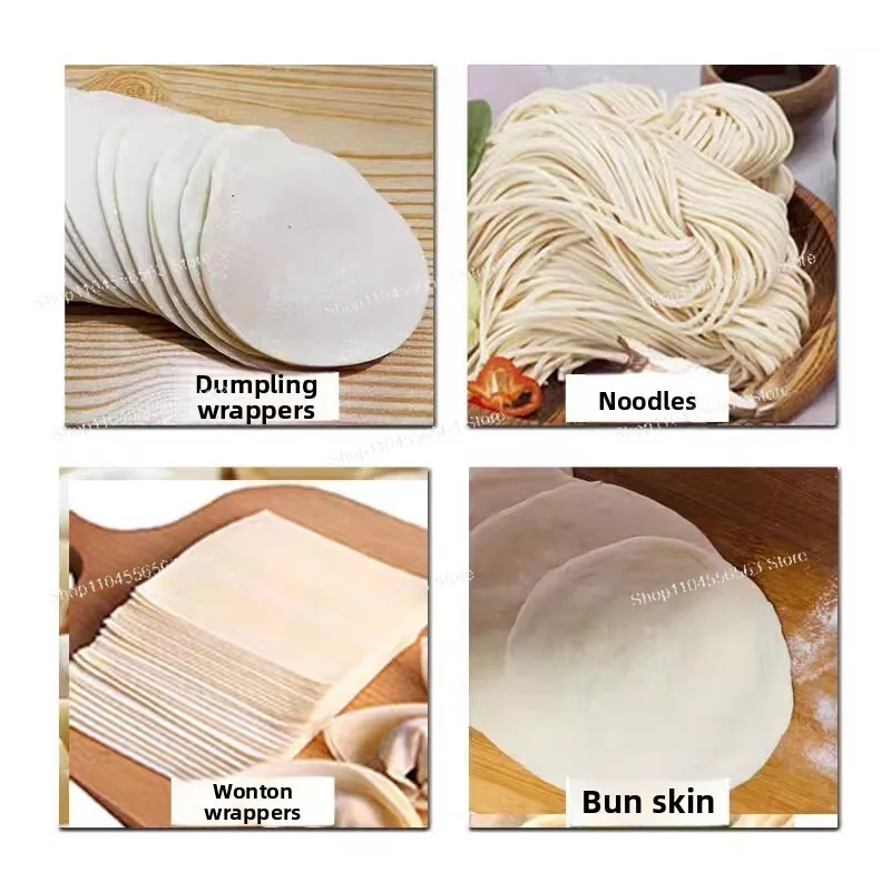 Commercial Household Round shape Dumpling Moodle Mold Wonton Wrapper Mold Multi-Function Skin Rolling Machine Mold