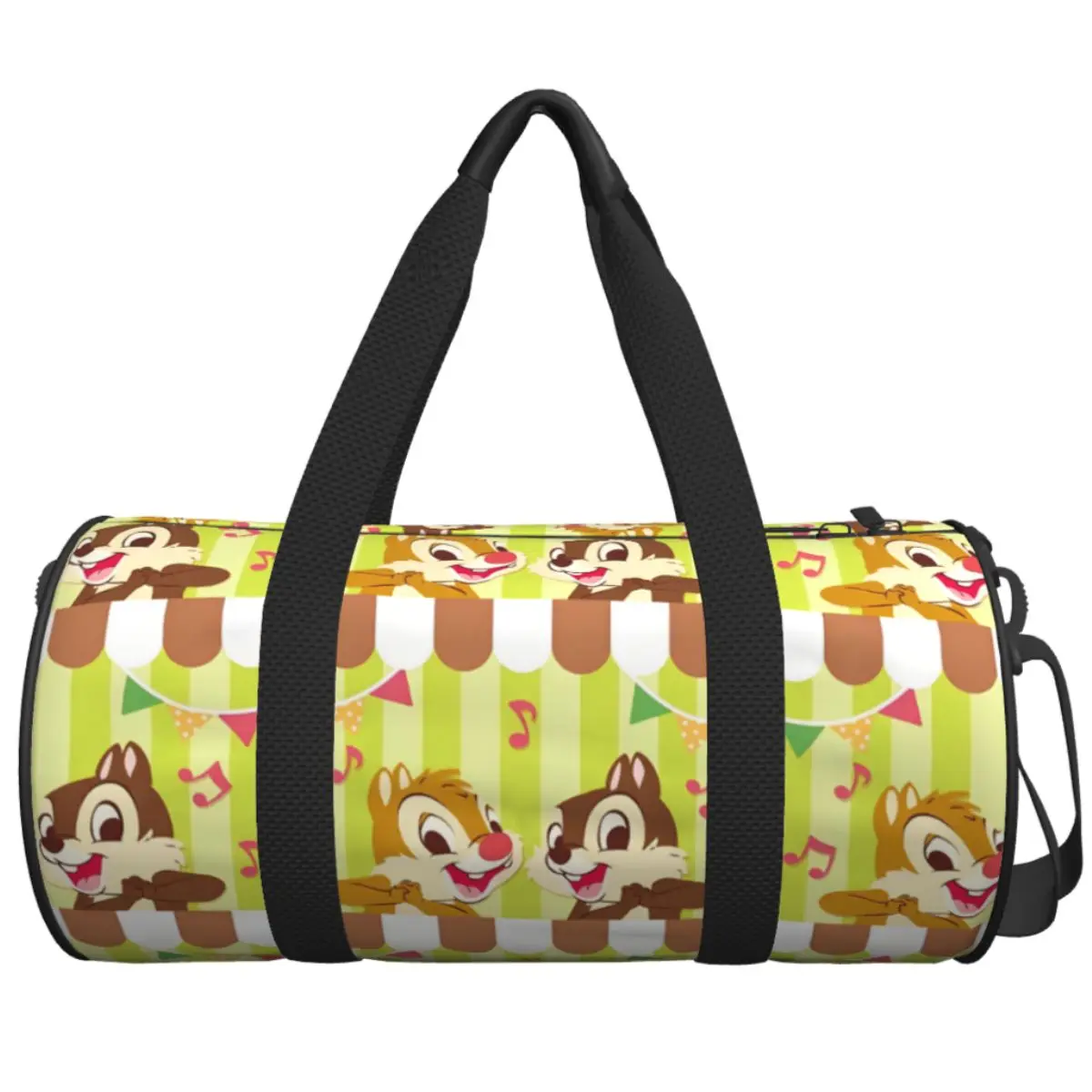 

Travel Bag Chip 'n' Dale Gym Bag Cartoon Anime Portable Sports Bags Large Capacity Yoga Handbag Fitness Bag For Male Female