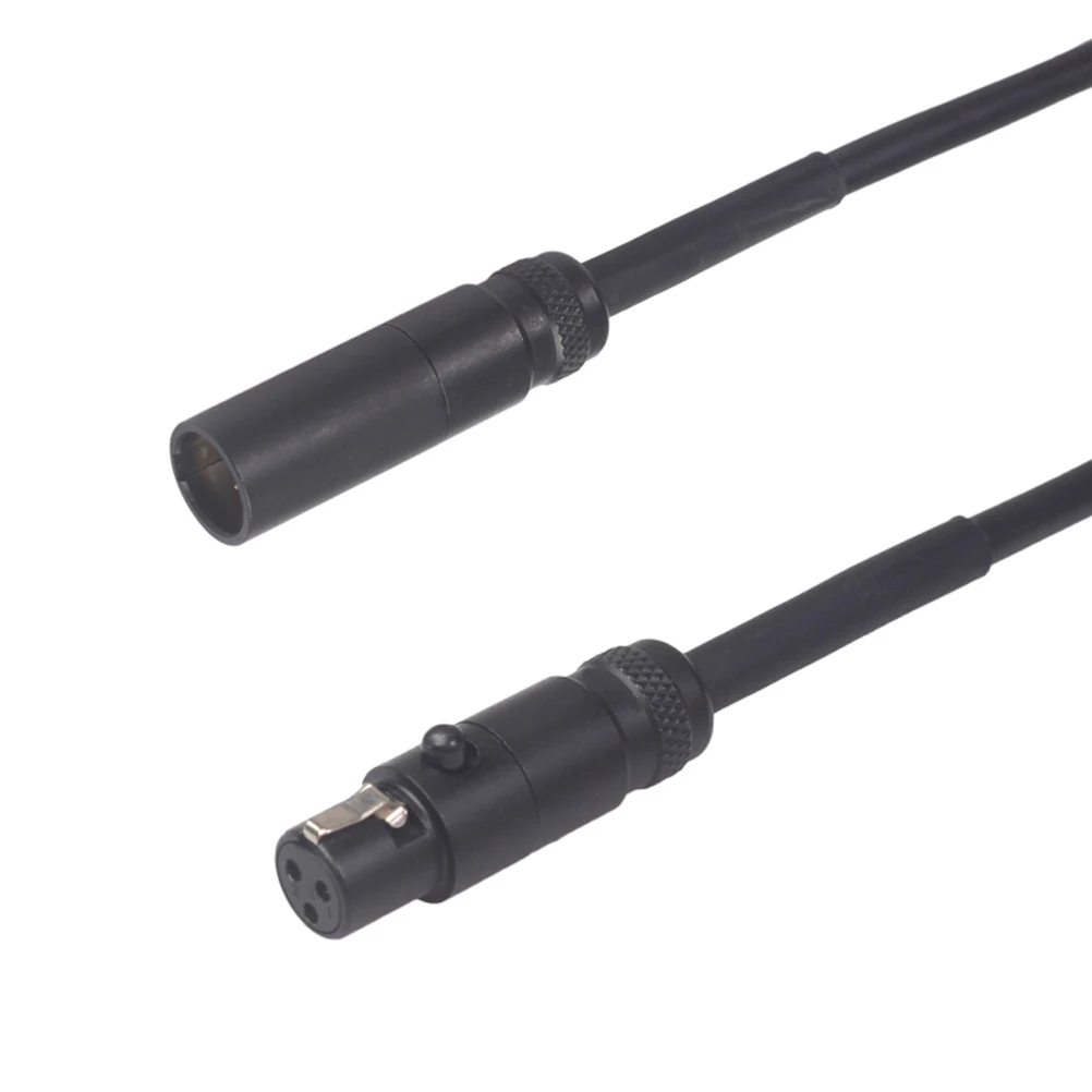 

3 M Audio Line Microphone Cable Stereo Mini XLR Extension Male Female Durable Flexible Shielding