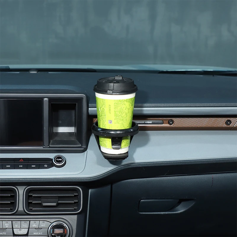For Ford Maverick 2022+ car dashboard water cup holder tray water cup holder decorative accessories carbon steel + ABS
