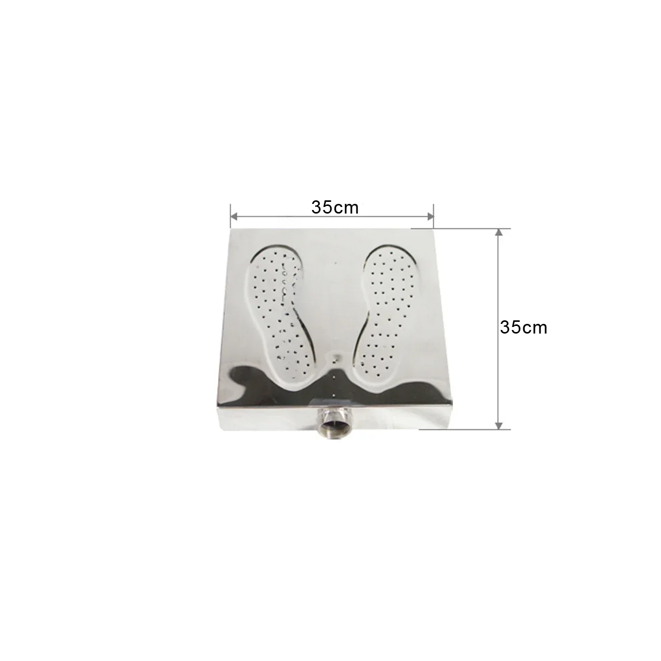 cross-border  board/Universal duckbill head impact bath nozzle Buttocks spa massager/Swimming pool equipment/spa Outdoor bath