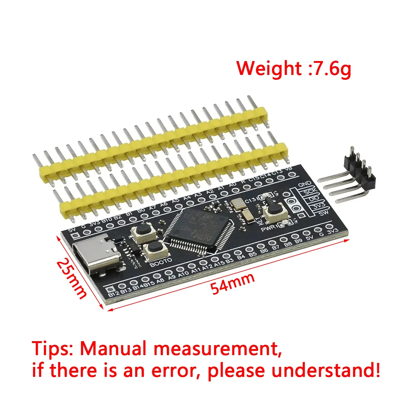 Системная плата STM32F401RCT6/STM32F401CCU6, системная плата MicroPython, макетная плата