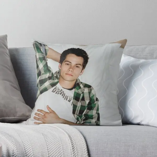 

Dylan O Brien Printing Throw Pillow Cover Cushion Throw Bed Soft Fashion Square Car Fashion Sofa Pillows not include One Side