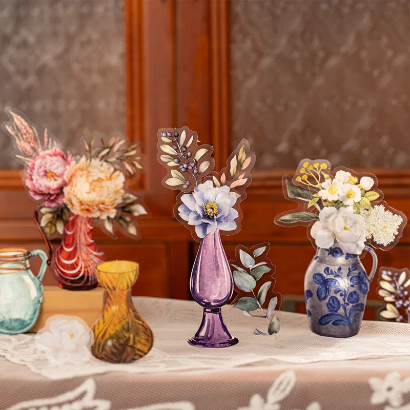 20 قطعة/الوحدة Kawaii القرطاسية ملصقات Freelance بائع الزهور مذكرات مخطط ملصق مزخرفة سكرابوكينغ الحرفية ملصق #2