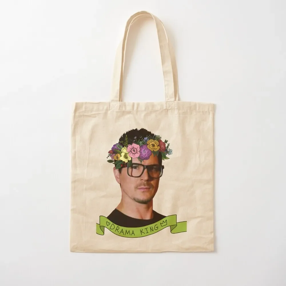 Drama King Tote Bag tote screen custom reusable grocery bags