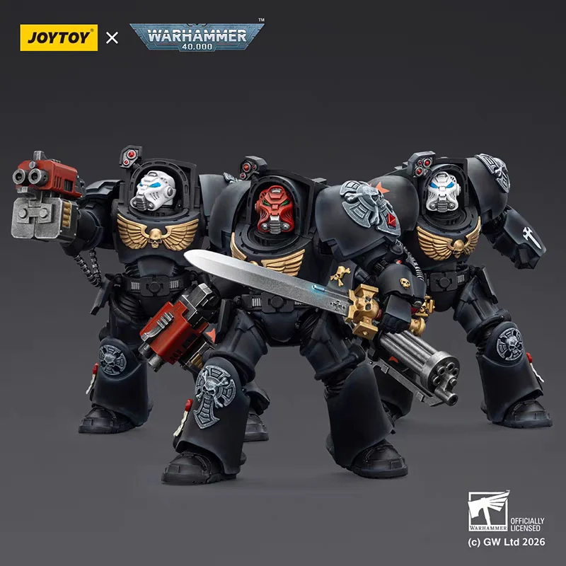

Набор коллекционных фигурок JOYTOY Warhammer 40K Terminator в масштабе 1:18, 18 моделей из 6 серий для любителей хобби.