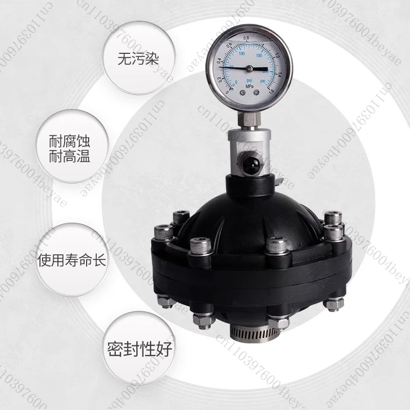 Pulsation Damper 0.35-0.6L DN15-DN20 Internal Thread Diaphragm Pulsation Dampener For Pumps Dosing System