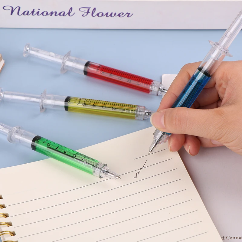 Canetas esferográficas Novidade Multi Cores, Canetas esferográficas médicas, Presentes para Enfermeiras, Estudante de Enfermagem, Ballpen, 0.5mm, 1Pc