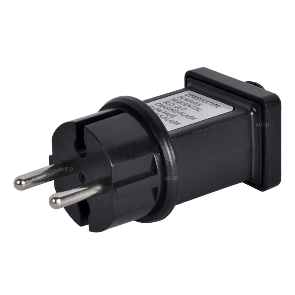AC 220V To DC 31V 6W 8 Functional Universal IP44 Waterproof SELV String Lamp Switch Adapter EU Plug Laser Lighting Power Supply