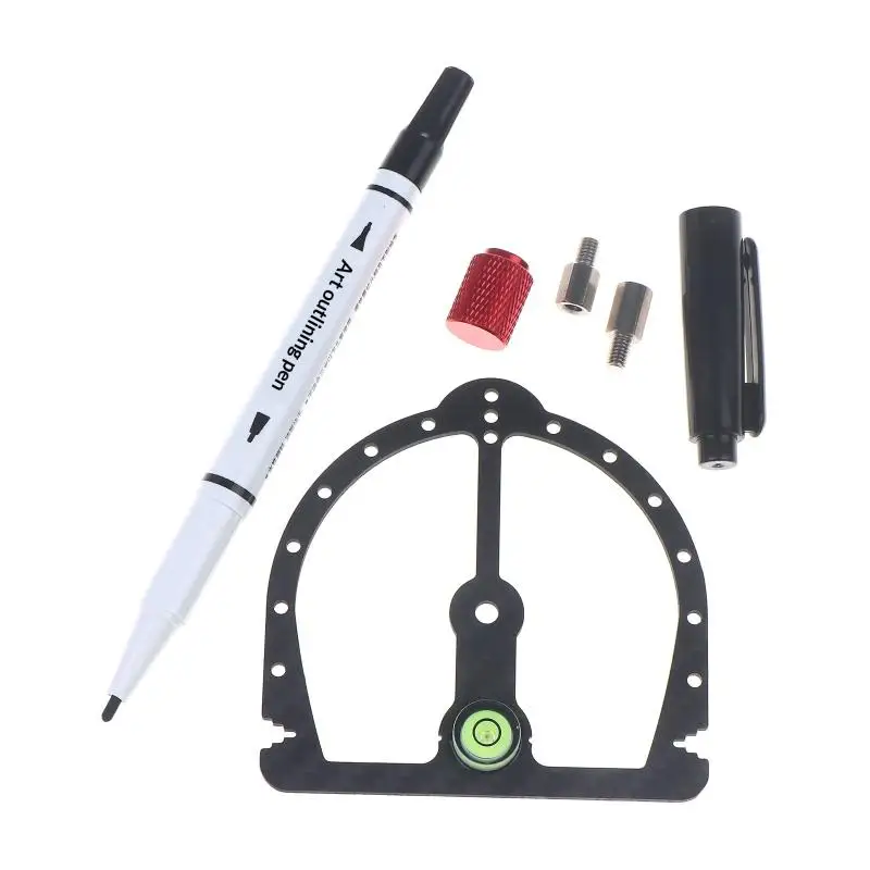 【BS】Herramienta para Carrocería de Coche RC, Herramienta para Cortar Ruedas de Carrocería de Coche RC, Herramienta de Localización, PC/PVC Común