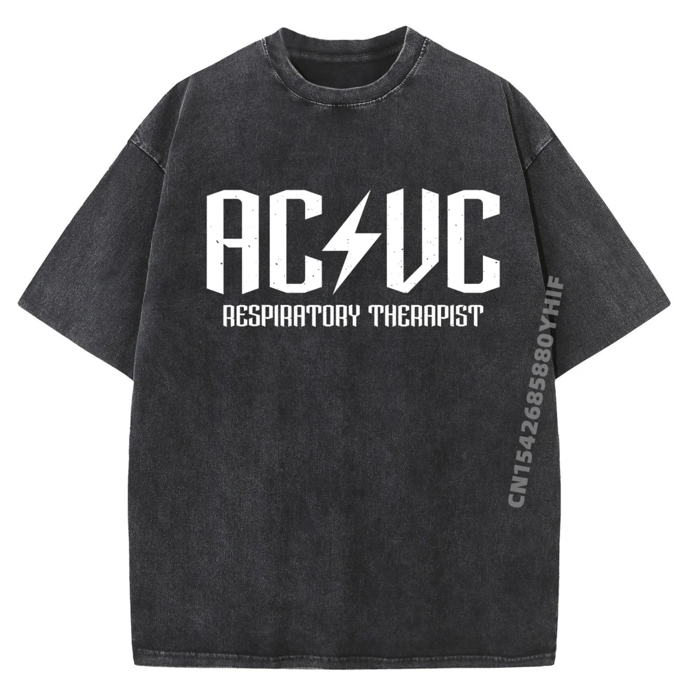 

Tops & Tees VC respiratory therapist funny vent Summer Luxury Designer Simple Men T Shirt Casual Retro Washed Tee Shirt Special