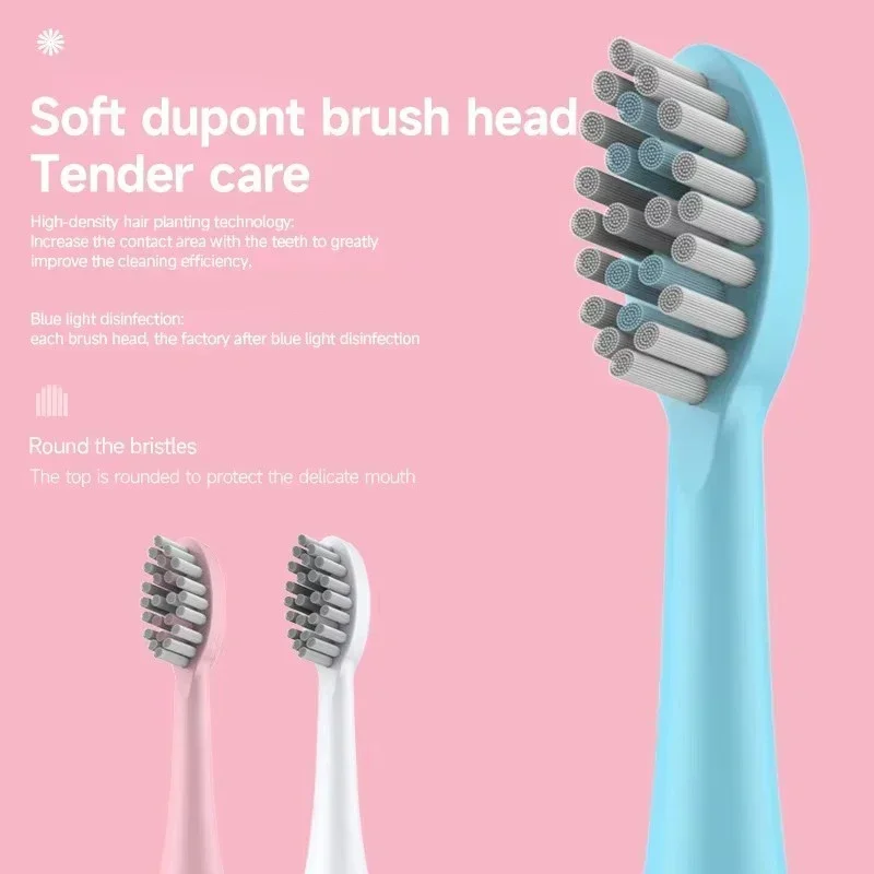 Toothbrush Soft DuPont Bristle Portable Battery Electric Tooth Brush for Adults Endurance IPX7 Waterproof Intelligent Effective