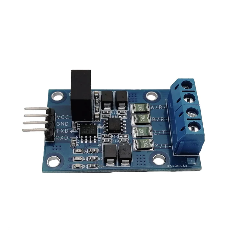 RS422 To TTL Bidirectional Signal Converter Module TTL To 422 Full Duplex 3.3V 5V Isolated Type Board
