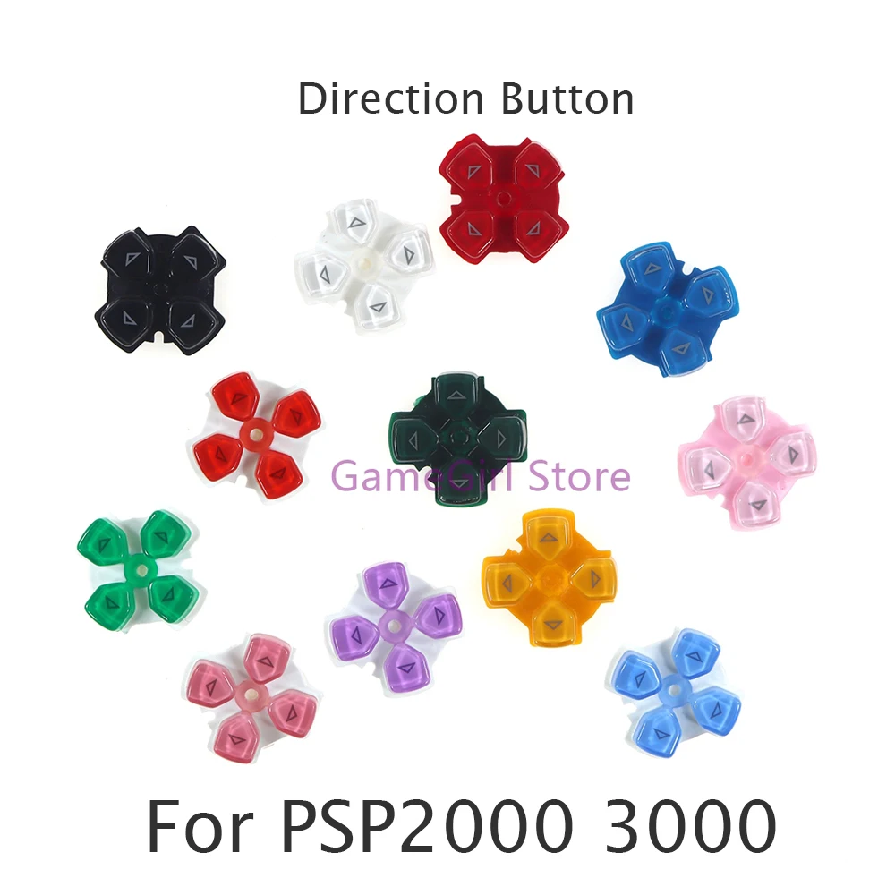 20pcs For PSP 2000 3000 Plastic Cross Direction Key Left L Button For PSP2000 PSP3000 Game Console