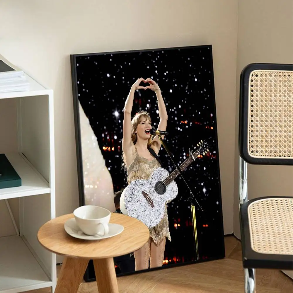 Hot Singer T-Taylor S-Swift Anime Posters Sticky Whitepaper Prints Posters Artwork Kawaii Room Decor - view 6