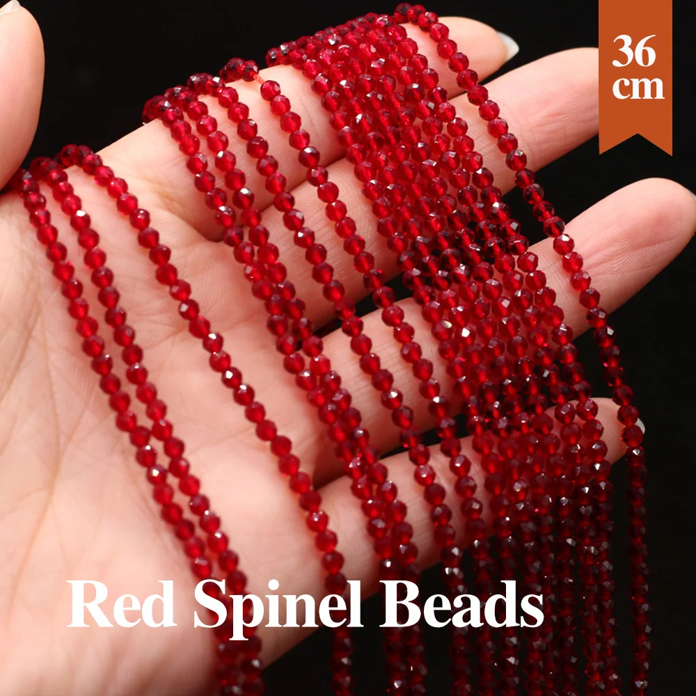 10 Strands Natural Red Spinel - đánh giá và giá Glass Seed Beads 2Mm Jewelry Making