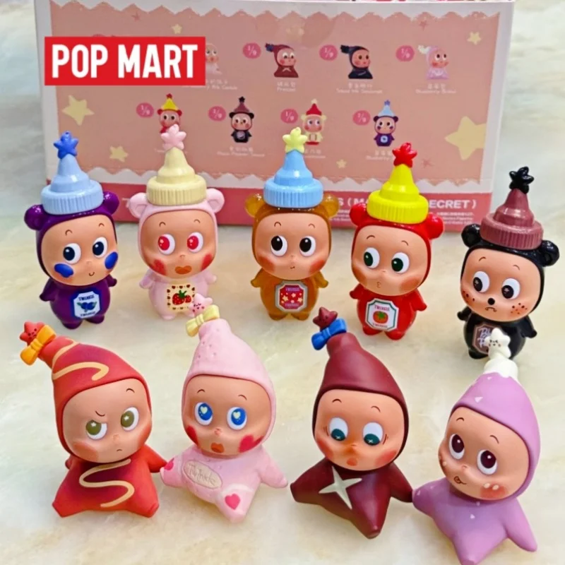 

Spot Genuine Popmart Star People'S Free Matching Series Blind Boxes Obedient Characters Food Themed Desktop Ornaments Toys Gifts