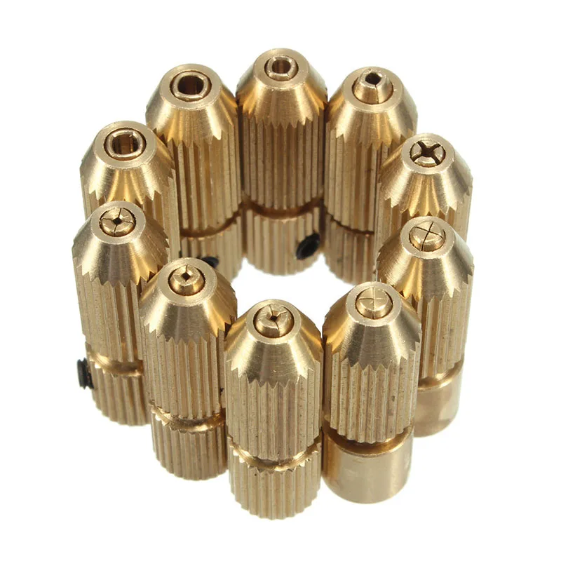 0.7 1.2 1.5 2 2.3 3.17mm Micro Drill Bit Clamp Mini Fixture Chuck 0.7-3.2mm Electric Motor Shaft Drill Chuck Adapter