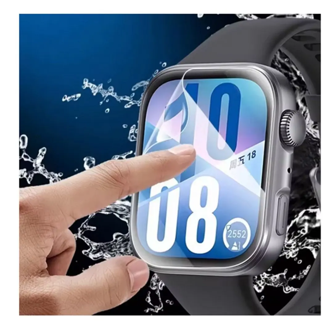 Защитная пленка для экрана 3D PMMA, полное покрытие и прозрачная мягкая пленка HD для Huawei Watch Fit4 Fit4 Pro, защитная пленка из закаленного стекла