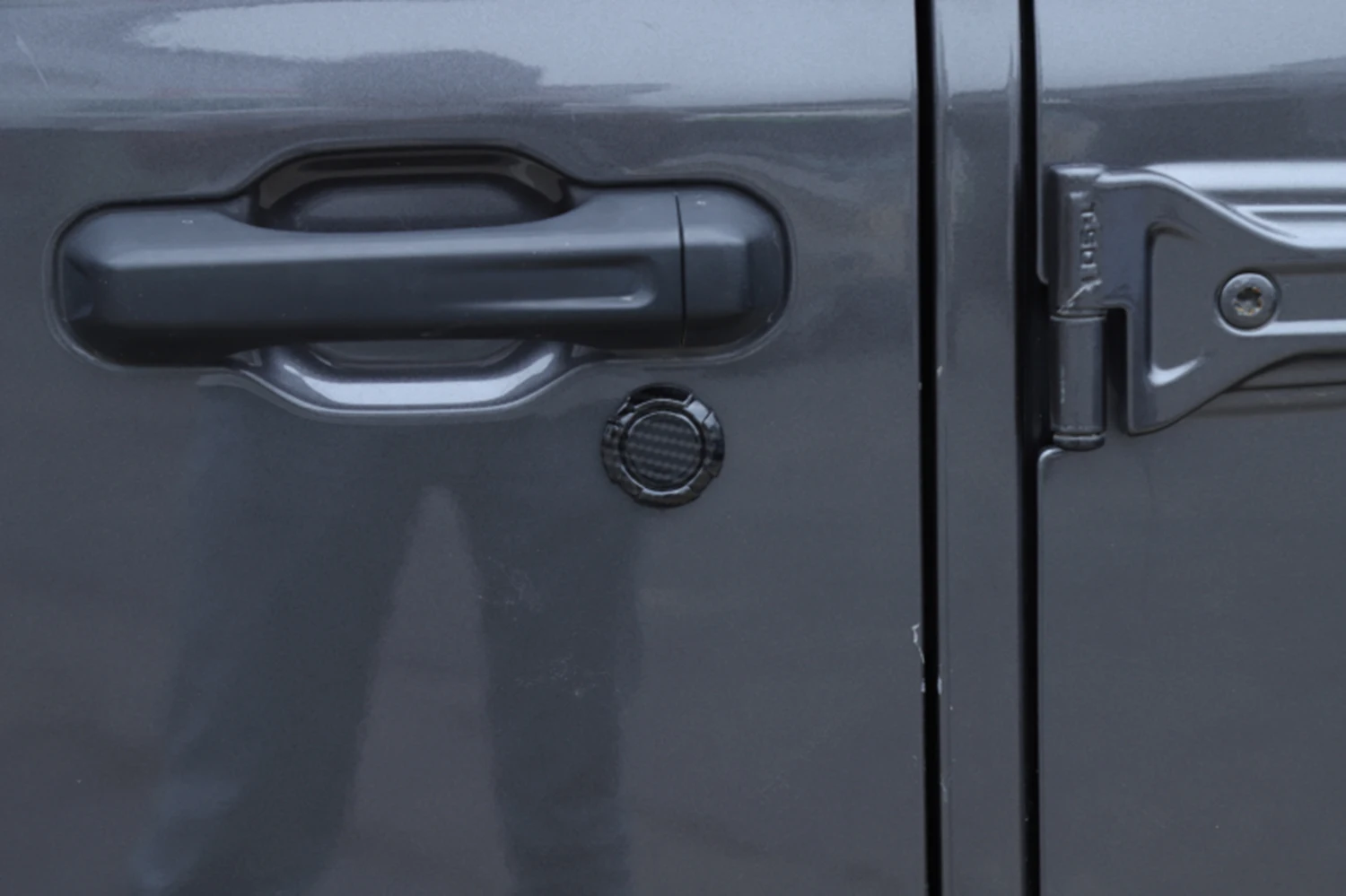 Khóa Cửa Ô Tô Lỗ Khóa Chìa Khóa Ổ Cắm Trang Trí Dành Cho Jeep Wrangler JL Võ Sĩ Giác Đấu Nam JT 2018 2019 2020 2021 2022 Bên Ngoài phụ Kiện