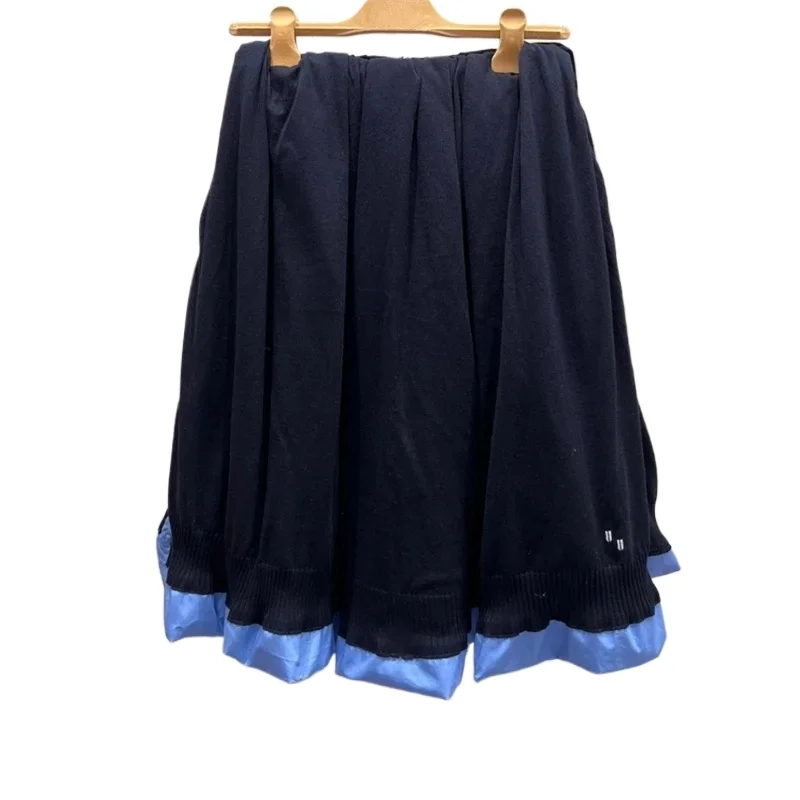 For Women Winter Kint Letter Embroidery U692744 Casual Fashion Skirt Women's New Simple 2024 New LOOSE Strecth Waist Long Skirts