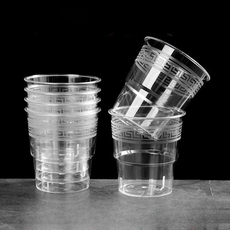 

Одноразовый пластиковый стаканчик для домашнего использования в ресторанах, прозрачный, утолщенный, термостойкий и питьевой