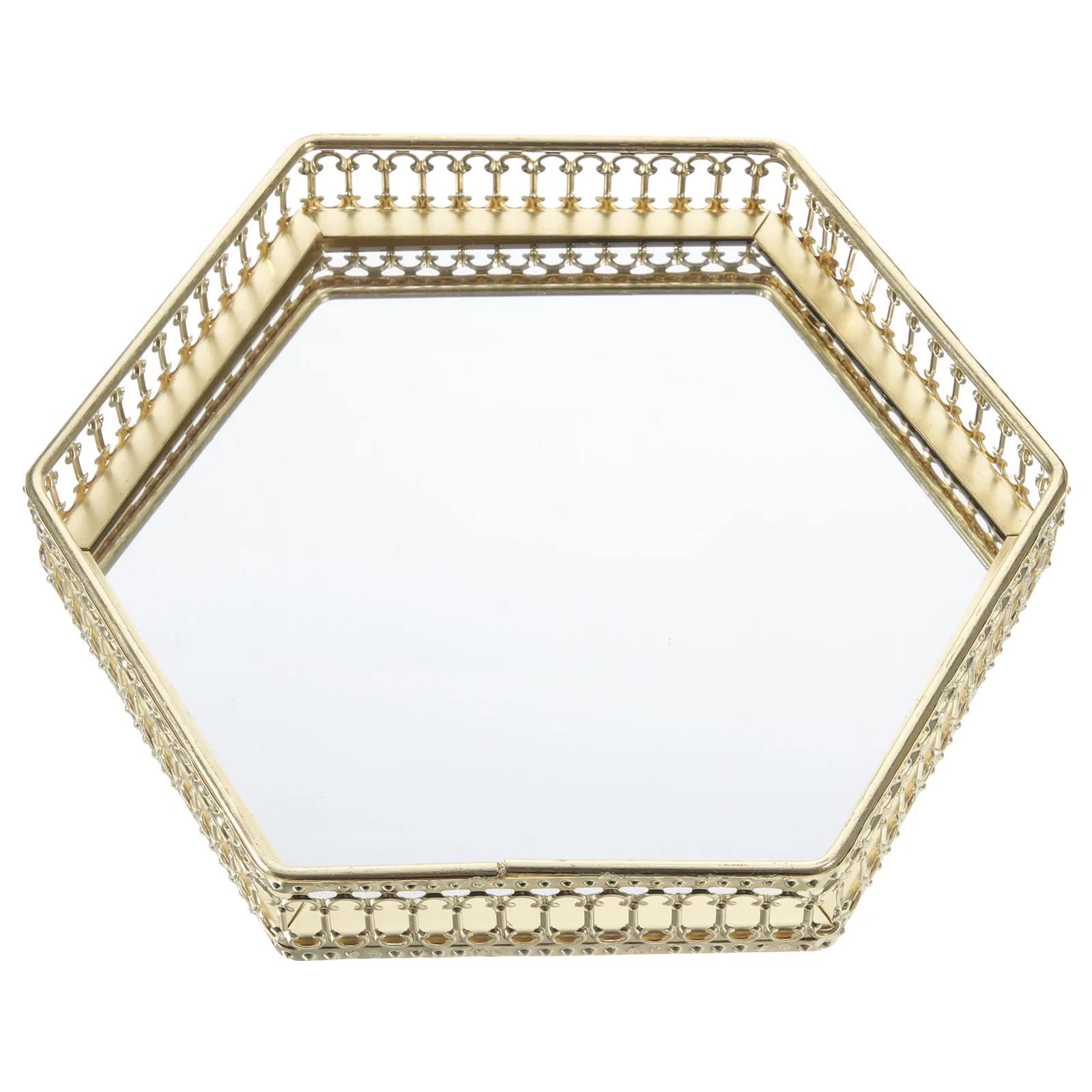 

Jewelry Tray Glass Multifunctional Vanity Tray Decorative Storage Dish for Rings Perfume Trinket Dishes Decorative Ring Dish