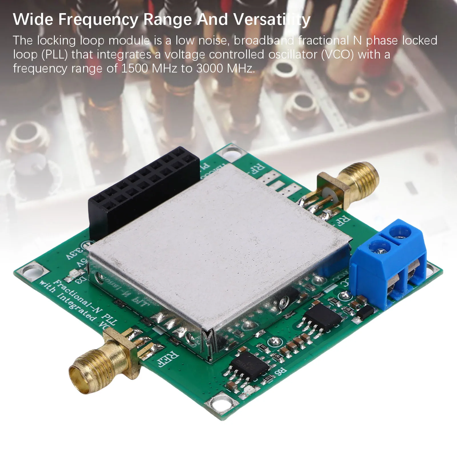 低位相ノイズ周波数発生器モジュール フェーズロックループ周波数発生器 25-6000MHz 広帯域フェーズロックループモジュール