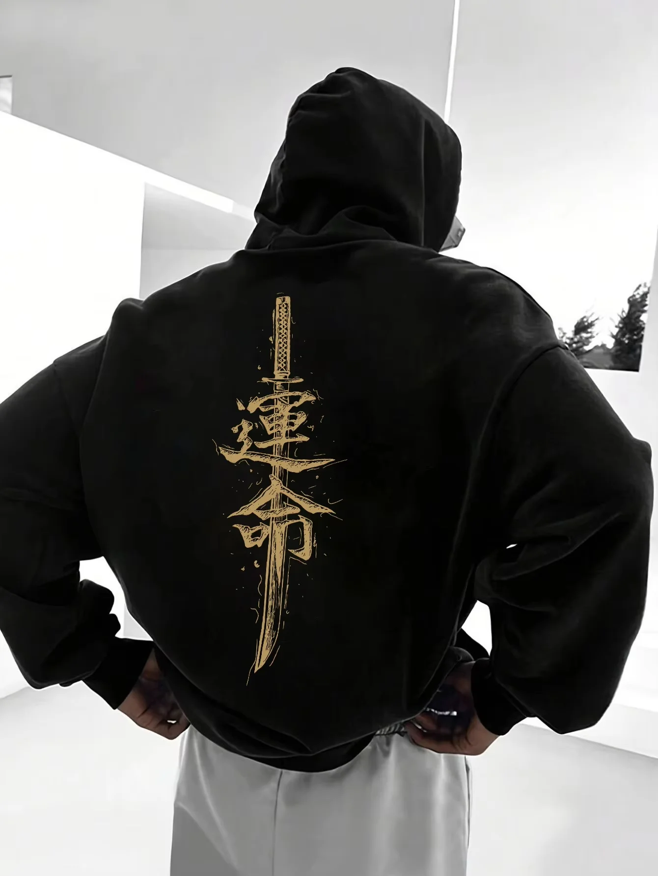 Men's Hoodie Autumn Winter High Grade Warm Sweatshirt Male Daily Casual Fashion Pullover Outdoor Gym Fitness Sporty Hooded Coats