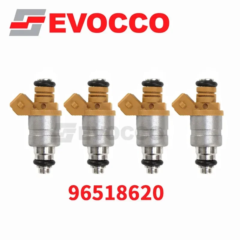 4 pezzi iniettore di carburante adatto per Daewoo Kalos Chevrolet Matiz 0.8 1.0 1.2 1.4 2003-2011 96518620 96620255 96351840   ADG02801 75114255