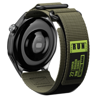 22MM Universal Rugged Watch Band - Nylon Double-Loop Strap- 22mm/20mm/24mm Quick Release Strap for Men Women