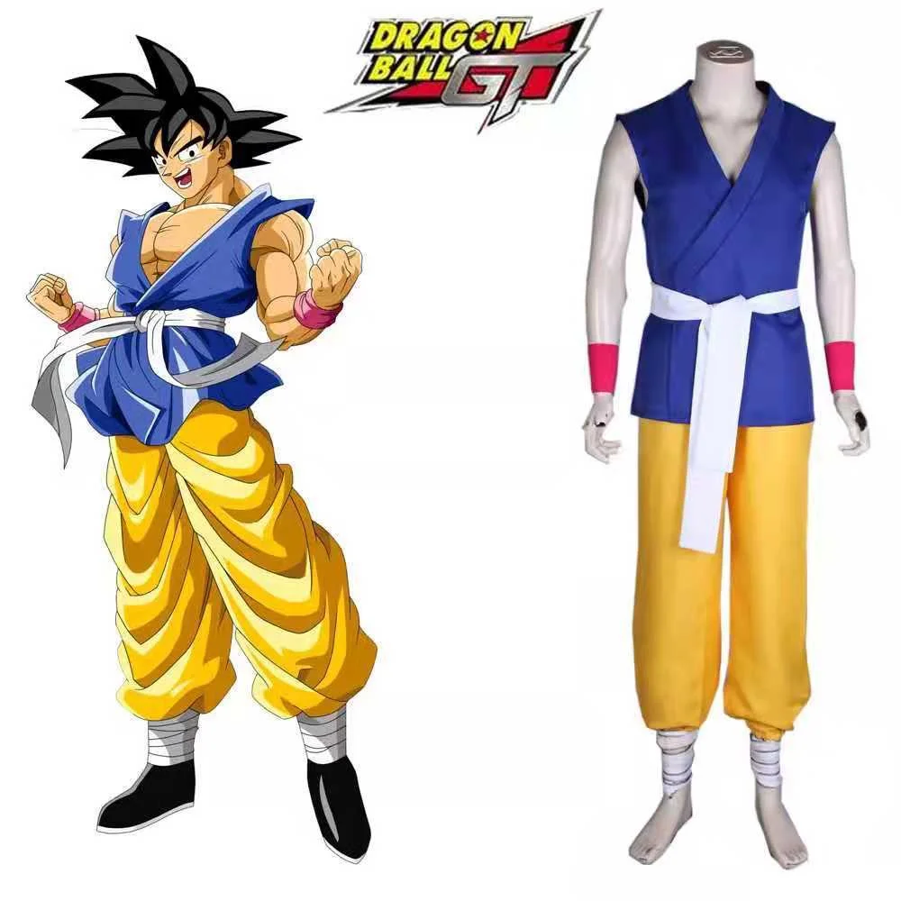 Japan Dragon Ball Z Anime Son Goku Cartoon Halloween Woman Man Cosplay Costume Birthday Gift Adult Fancy Dress Up