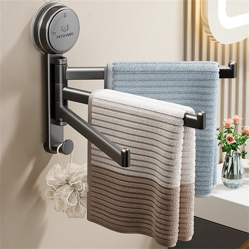 Tempat Handuk Hemat Tempat Gantungan Cangkir Hisap Pengaturan Kamar Mandi 20X18Cm Penggunaan Kamar Mandi dan Dapur Ukuran Kompak