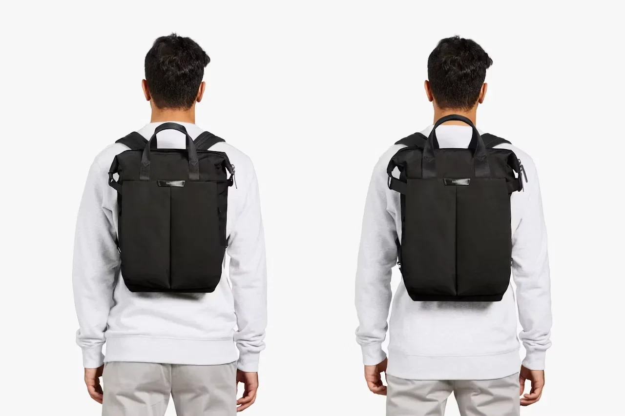 Tokyo TotePack 20L Convertible Backpack Tote Bag Water-Resistant Laptop Bag Commuter Travel Single Shoulder Purse