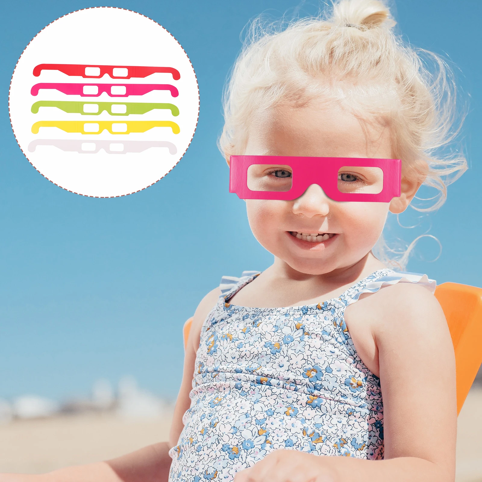 

30 Pcs Glasses Birthday Party Supplies Classroom Rewards Kids 3d Movie Home