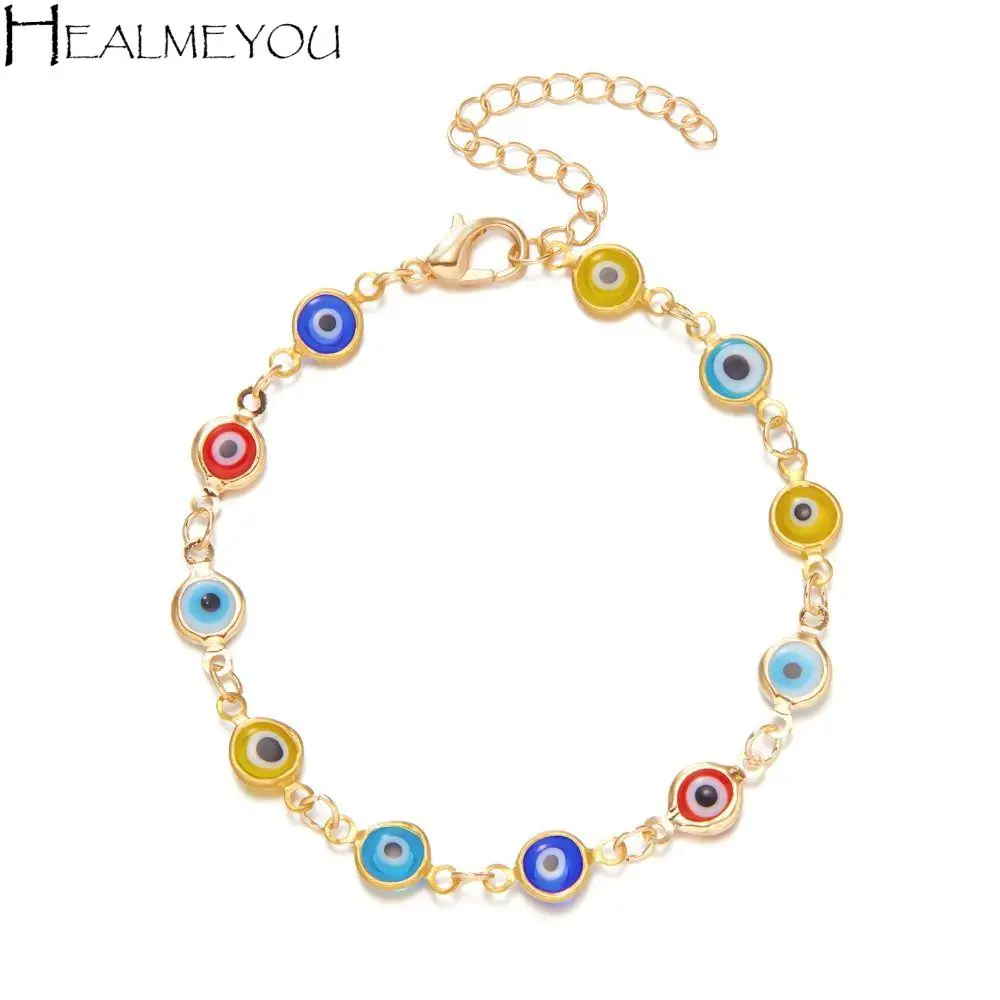 Красочный-браслет-от-сглаза-в-Турции-металлическая-цепочка-регулируемый-браслет-lucky-evil-eye-удача-богатство-турецкий-синий-браслет-от-сглаза