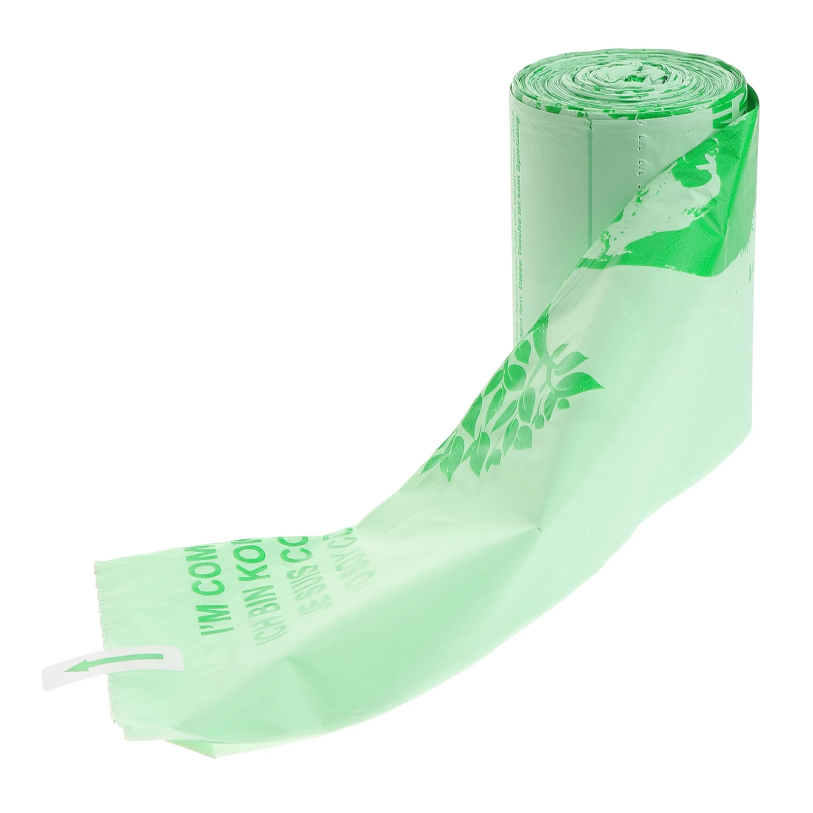 

Biodegradable Trash Bags Corn Starch Material Leak Proof Strong Durable Eco Friendly Kitchen Use Large Capacity Garbage Pouch