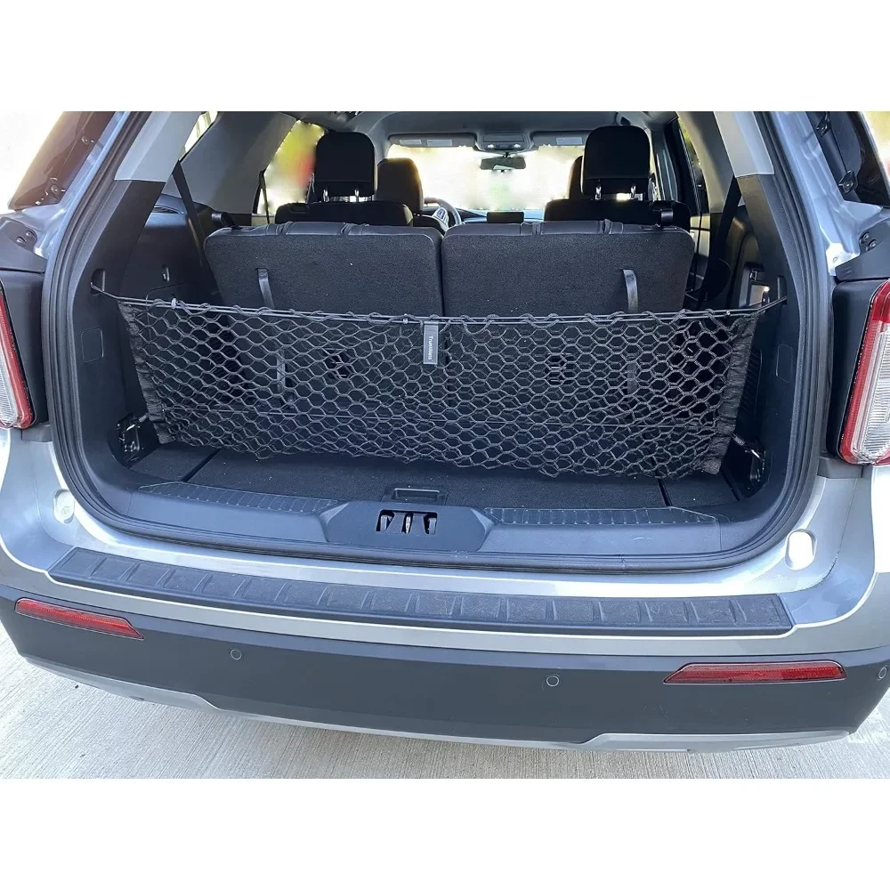 Envelope Style Trunk Mesh Cargo Net for Ford Explorer Base ST XLT 2020-2024 - Car Accessories