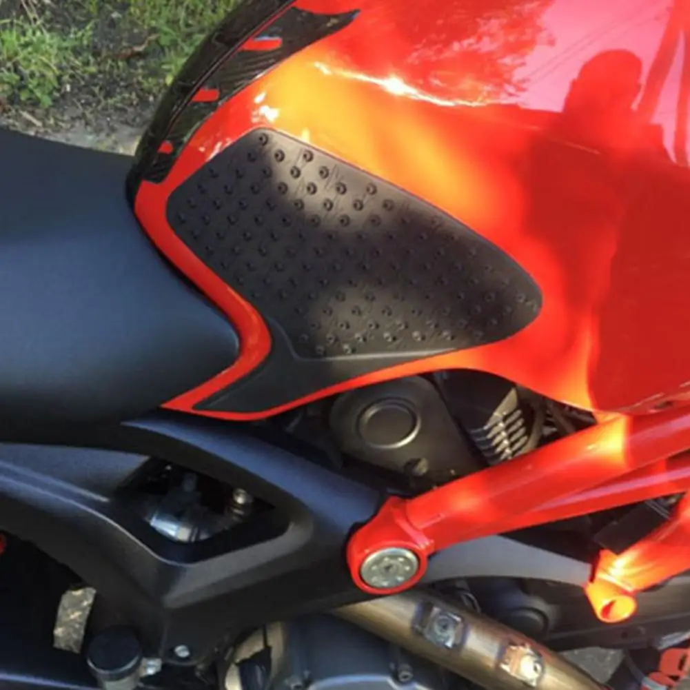 خزان وقود دراجة نارية وسادة مضادة للانزلاق ل Ducati 696 796 1100 2010-2016 العزل الحراري ملصق خزان حماية دراجة نارية