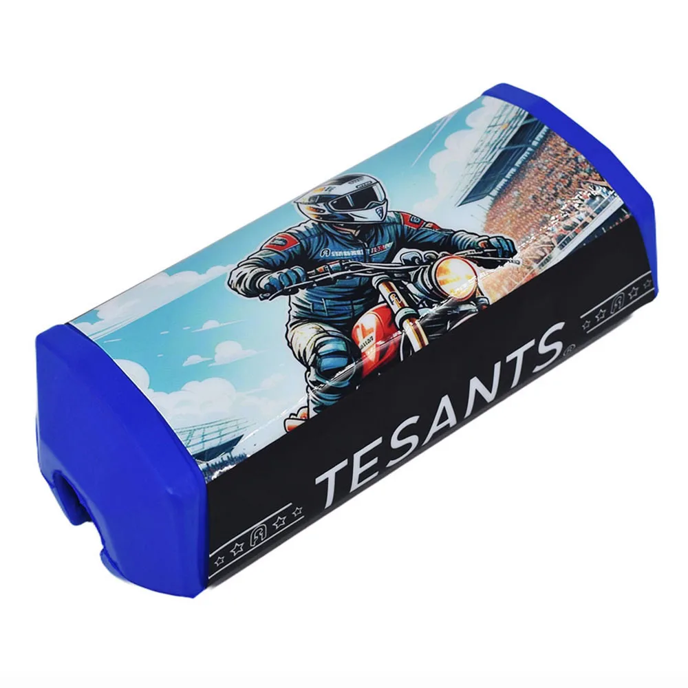 PPR Pit Pro Racing Lenkerpolster, quadratischer Stangen-Brustschutz, passend für 1-1/8 Lenker, Motorrad, Dirt Bike