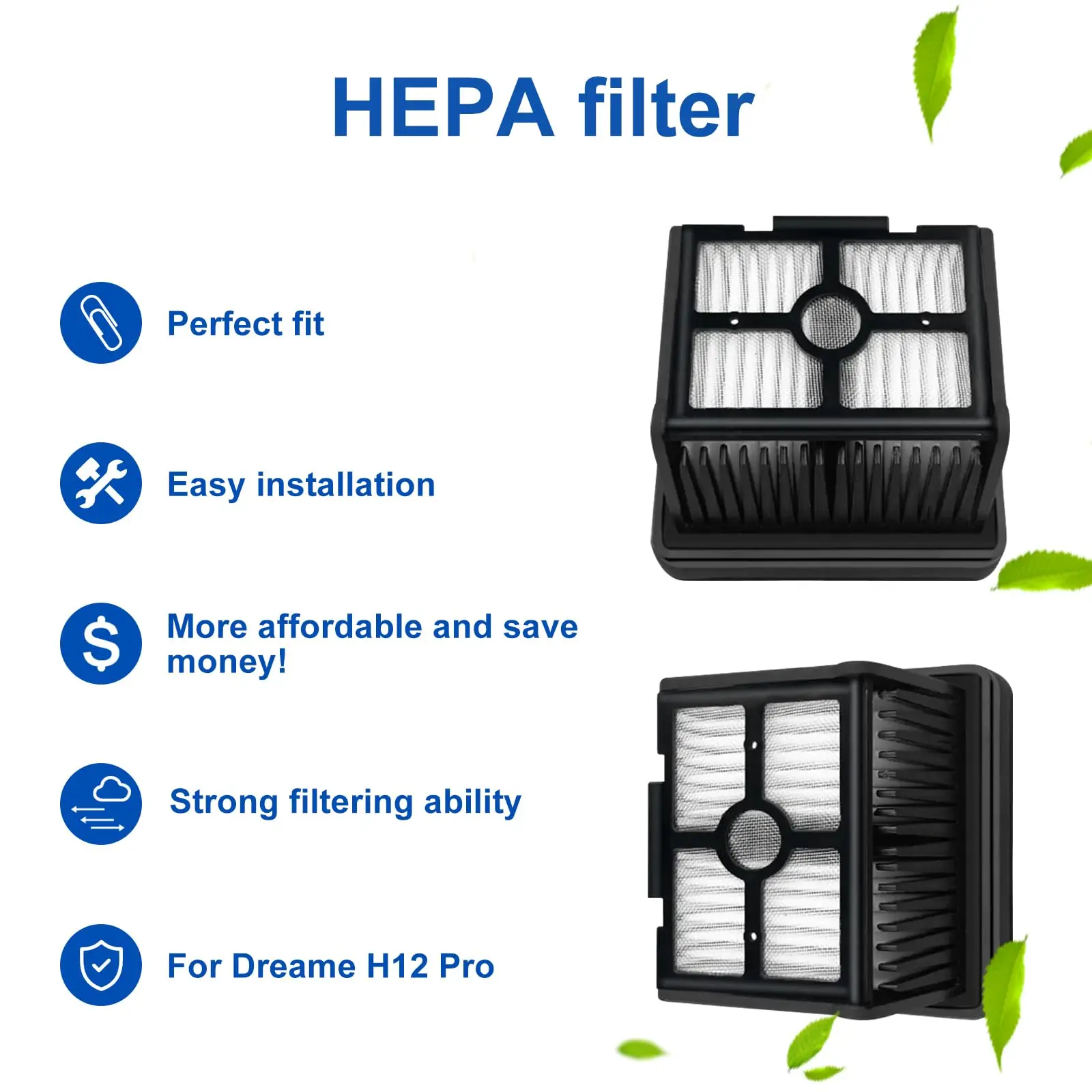 Roller Brush Hepa Filter For Dreame H12 Pro M13 Beta Wet Dry Vacuum Cleaner Replacement Spare Parts Accessories