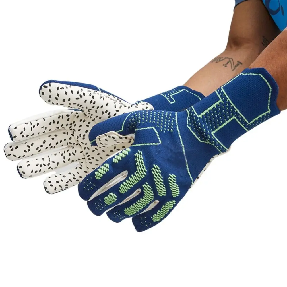 Anti-Slip Goalie Gloves Finger Protection Cushioning Latex Gloves Major Breathable Soccer Goalkeeper Gloves Play Soccer