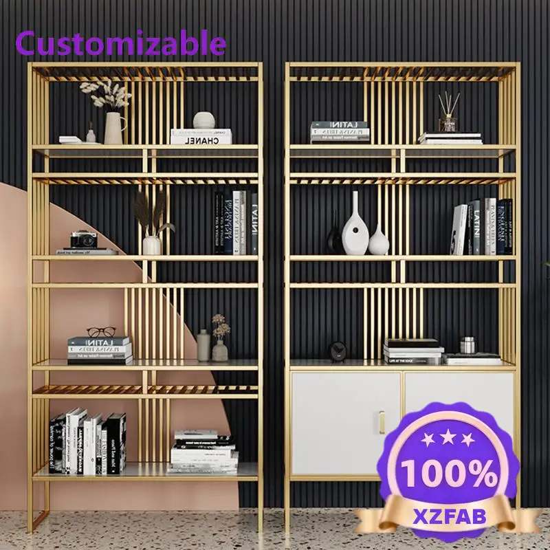 Factory Direct 2026 High Quality Display Multi-layer Ornament Storage Metal Wrought Iron Floor Rack