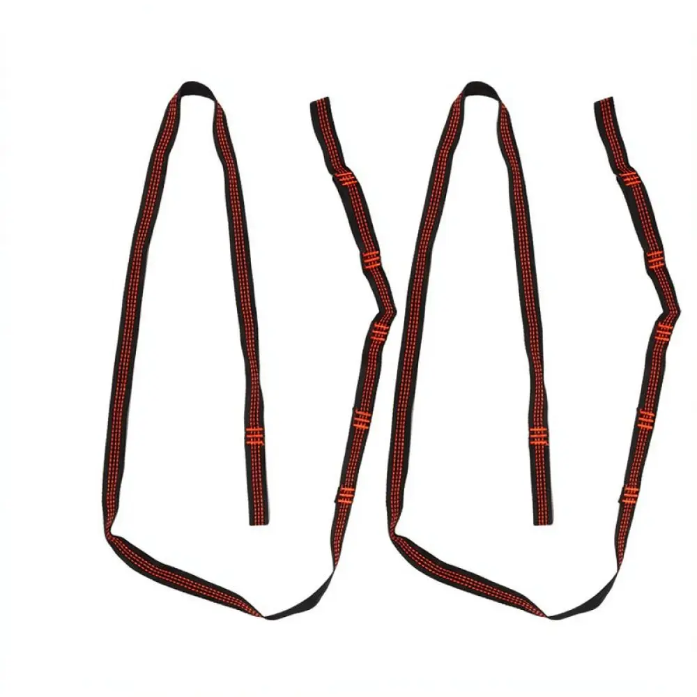 Portable Tree Straps For Hammock Adjustable Polyester Webbing Suspension Accessory Outdoor Camping Hiking Survival Gear
