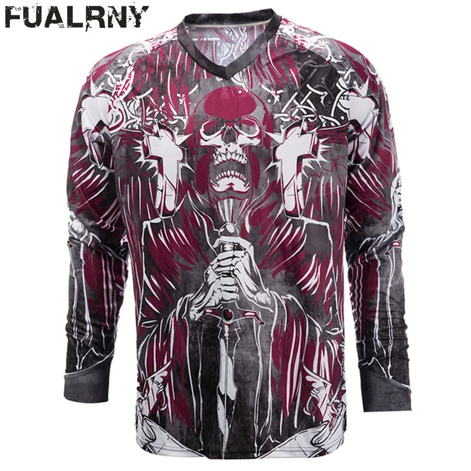 2025 Downhill Jersey Road Men's Cycling Motocross Shirt Polera Mtb Jersey Motocross Jersey and Pants Mountain bike DH Breathable