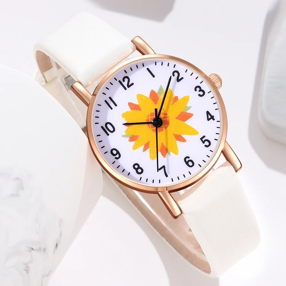 1Pcs GAIETY Minimalist Style Arabic Numeral Dial Watch Luxury Couple Casual Quartz Watch Is The Perfect Gift For Her (No Box)