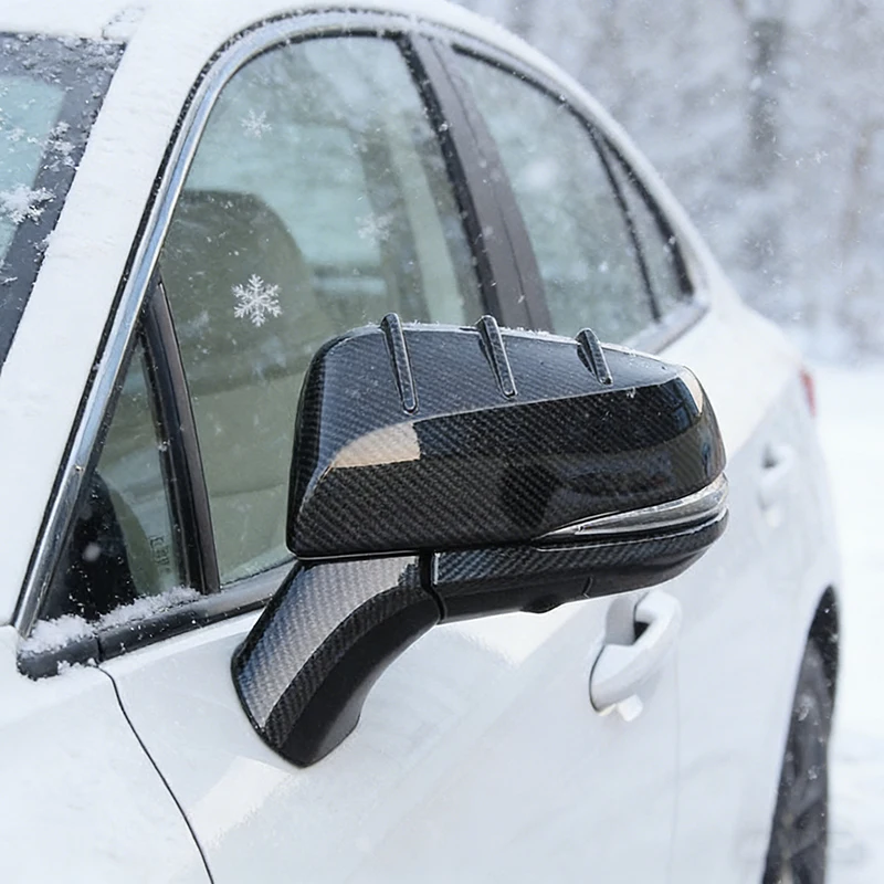 

Car Styling For Toyota RAV4 RAV-4 2019-2024 REARVIEW MIRROR COVER STICKER TRIM Strip Decoration Auto Parts Accessories