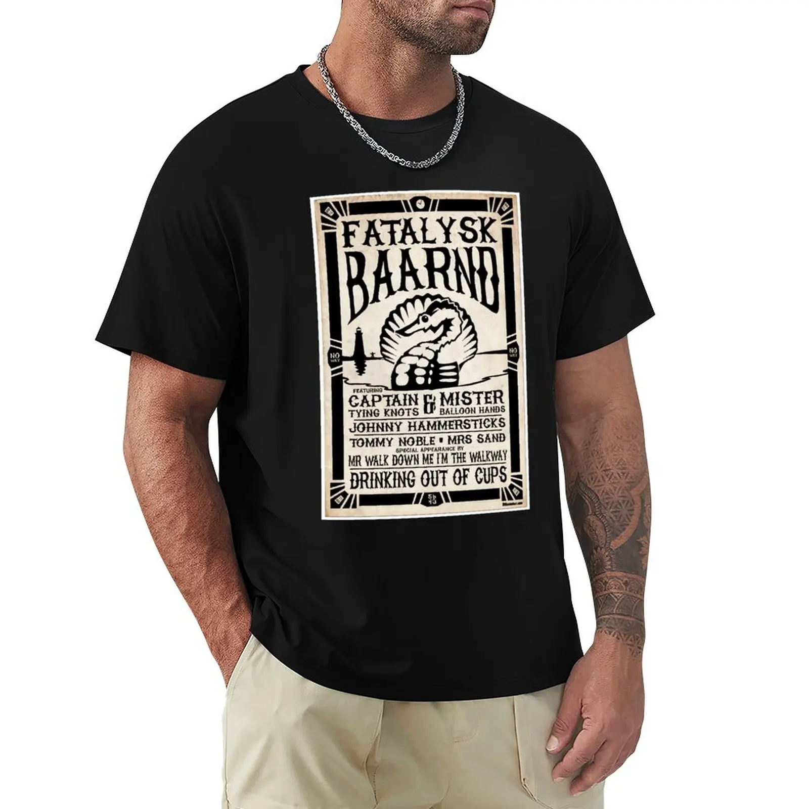 

Drinking out of Cups T-Shirt boys animal print man clothes t shirt men